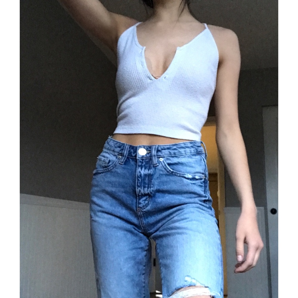 Brandy Melville White Tank Top, John Galt Top